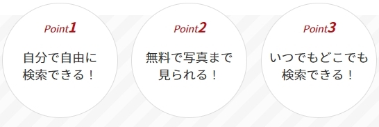 相手を検索できるシステム