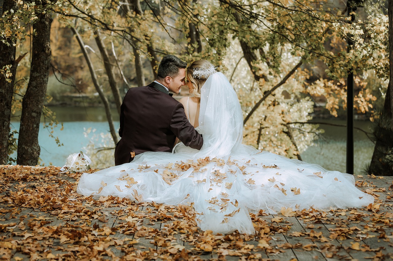 結婚式の新郎新婦